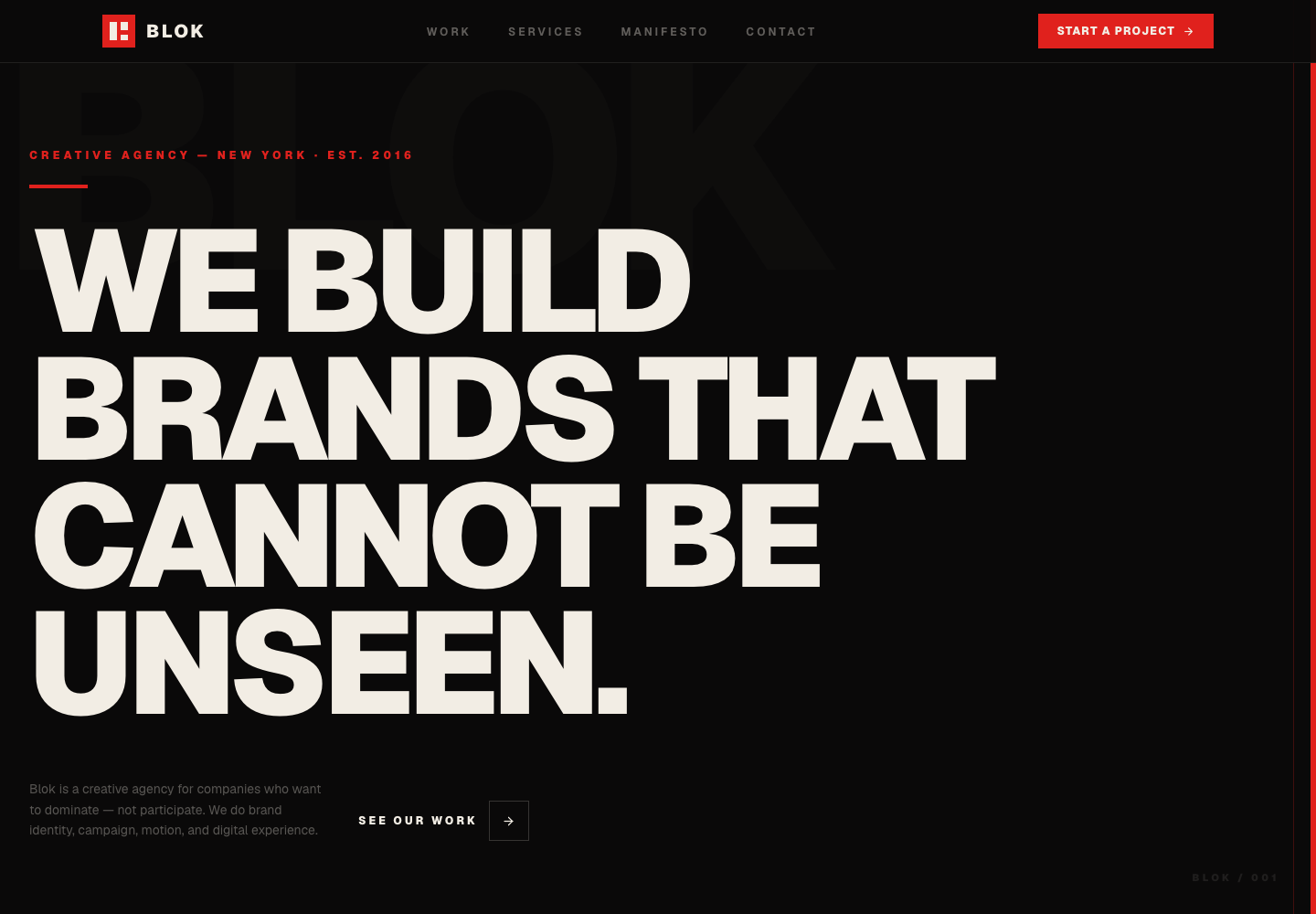 Agency — Bold