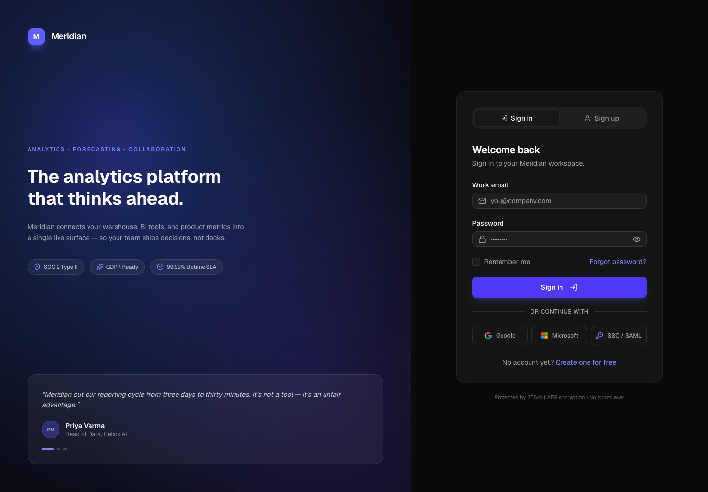 Auth (Login / Signup)